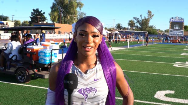 Rebekah-Jhade Garrett Runs 13.52 in a -2.7 Headwind