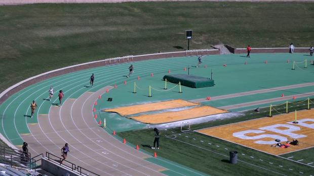 Girls 4x400 Relay Finals Section 3