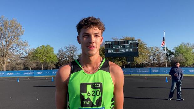 Tucker Jones, Boys 3200m Heat 10 winner
