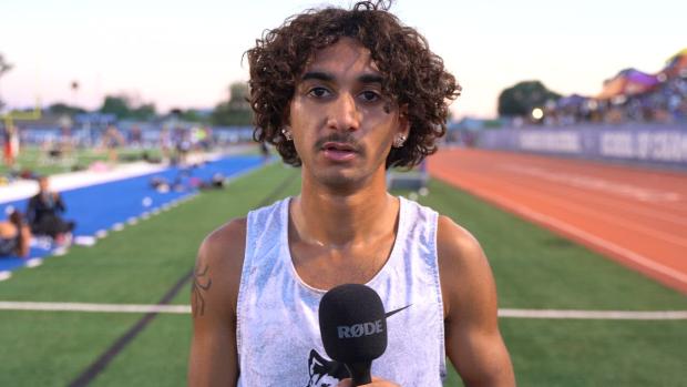 Zarian Rodriguez After Winning Chandler Elite 1600m 