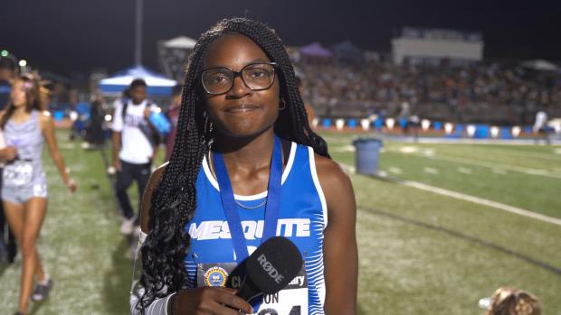 Freshman Aulani Gleason on Winning Chandler Elite 400m