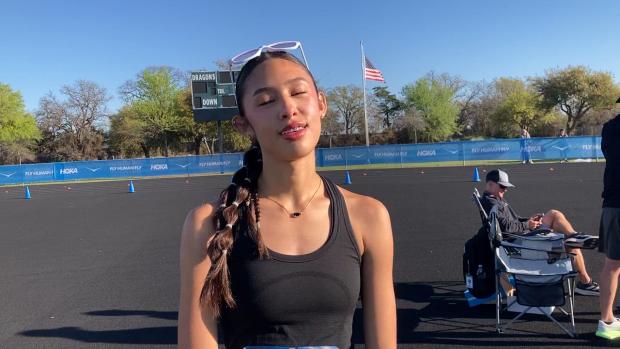 Brooke Tierney, Girls 3200m Heat 2 winner