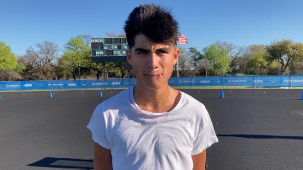 Ayden Betancourt, Boys 3200m Heat 9 winner 