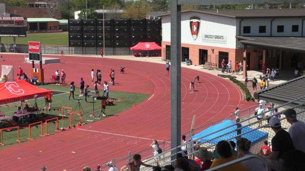 Girls 4x100 Relay Finals Section 1