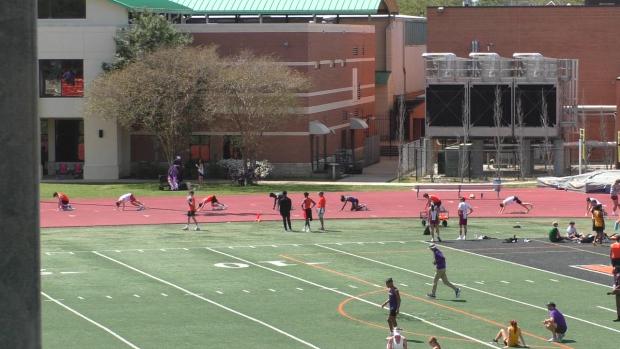 Boys 300 Hurdles Finals Section 1
