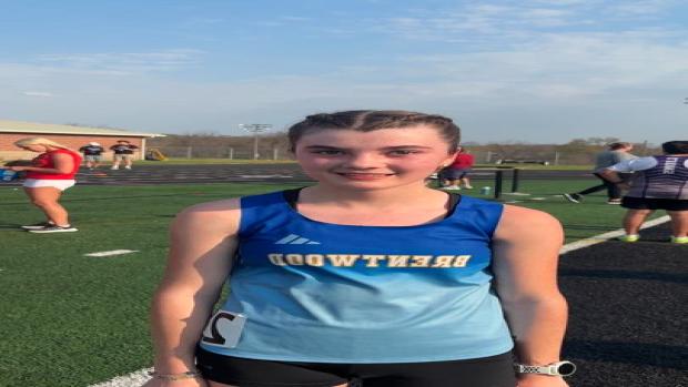 Julia Womack , Brentwood HS, - Girls 3200M Champion