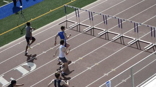 Boys 110 Hurdles Heat 5