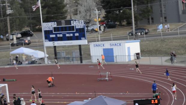 Girls 4x400 Relay Heat 2