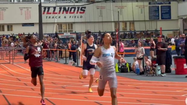 Boys 60 High Hurdles, finals 4
