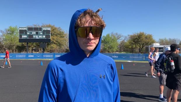 Luke Haddix, Boys 3200m Heat 3 winner