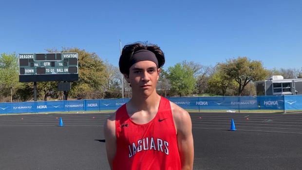 Matthew Boulanger, Boys 3200m Heat 2 winner