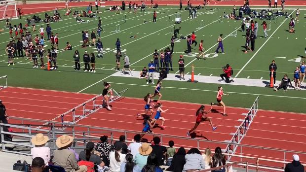 JV Girls 100 Hurdles Finals Section 1