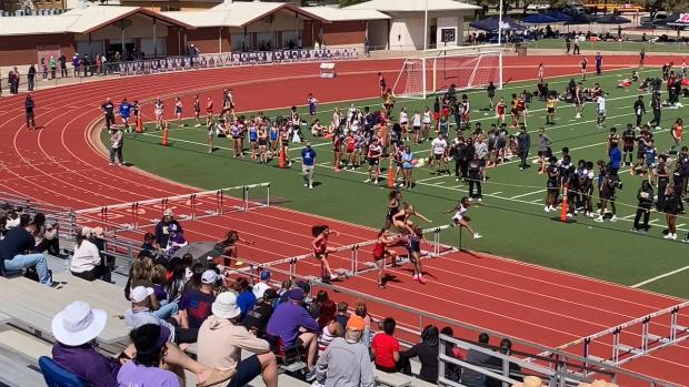 JV Girls 100 Hurdles Finals Section 2