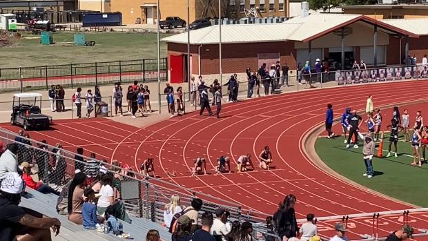 JV Girls 100 Hurdles Finals Section 3