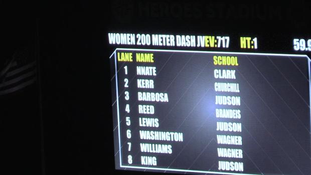 JV Girls 200 Finals Section 1