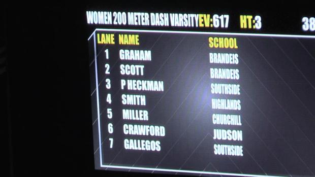 Girls 200 Finals Section 3