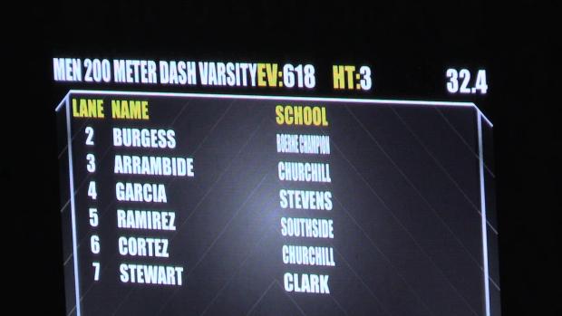 Boys 200 Finals Section 3