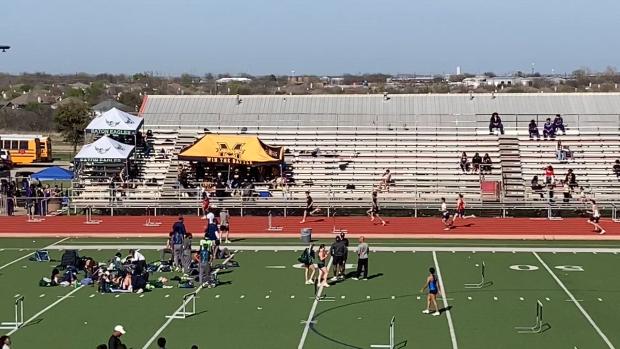 JV Boys 300 Hurdles Finals Section 3