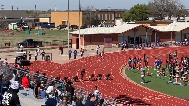 JV Girls 100 Finals Section 1