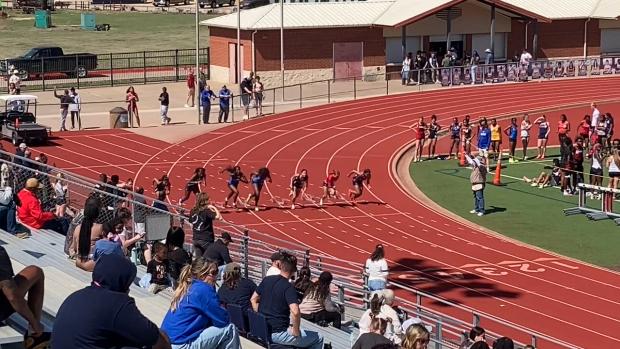 JV Girls 100 Finals Section 2