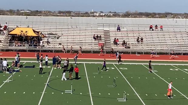 JV Girls 300 Hurdles Finals Section 2
