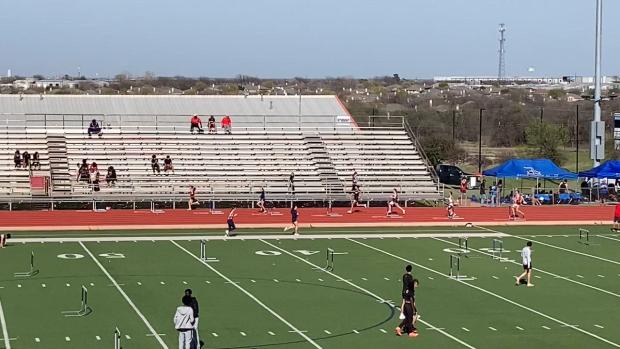 JV Girls 300 Hurdles Finals Section 3