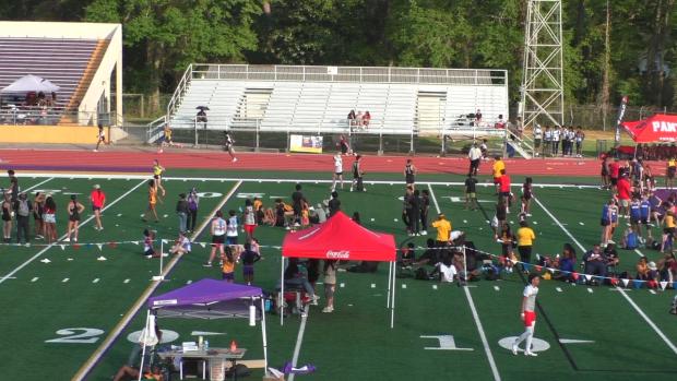 Boys 300 Hurdles Heat 4