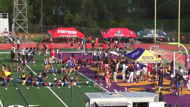 Boys 300 Hurdles Heat 5