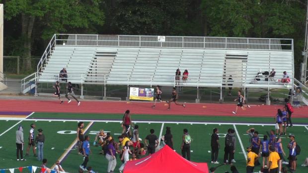 Boys 300 Hurdles Heat 6