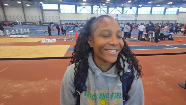 Taya Rice Rises Up To Win The Long Jump
