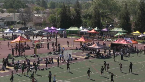 Girls Rated 4x100 Relay Finals Section 2