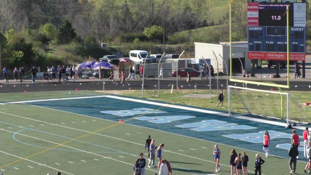 Girls 4x400 Relay Finals Section 1