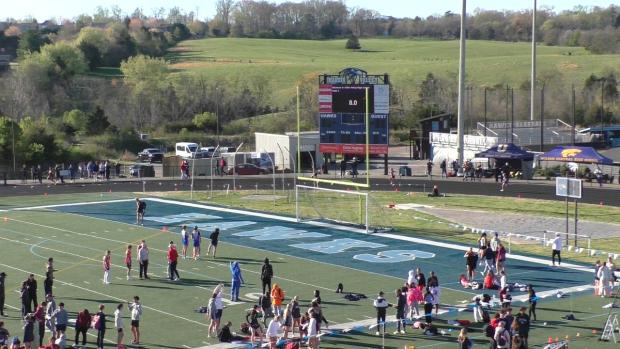 Girls 4x400 Relay Finals Section 2