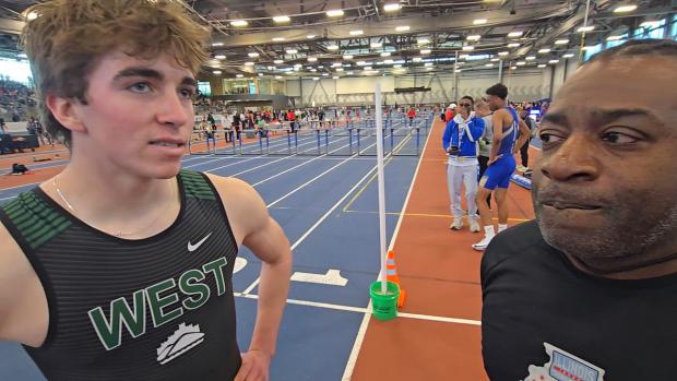 Ben Schoettle Wins His 60H Heat