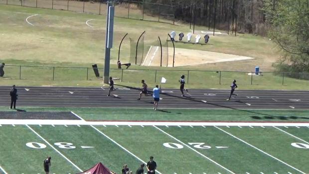 Boys 4x100 Heat 1