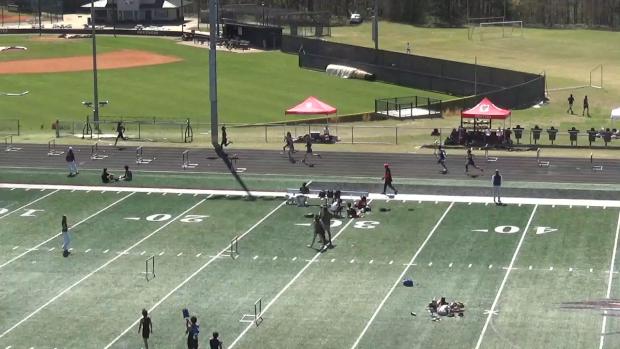 Boys 300 Hurdles Heat 1