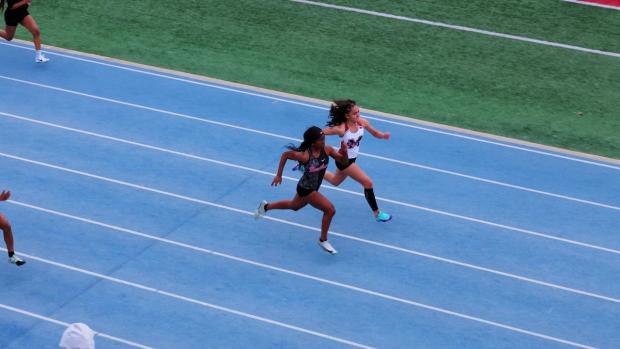 Girls 100 Prelims Heat 15