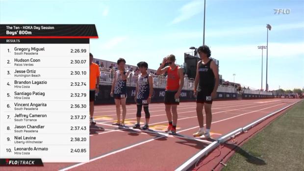 Open Boys 800 Finals Section 8