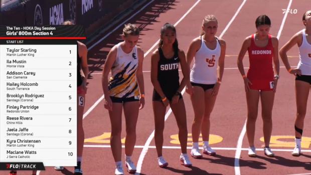 Open Girls 800 Finals Section 4