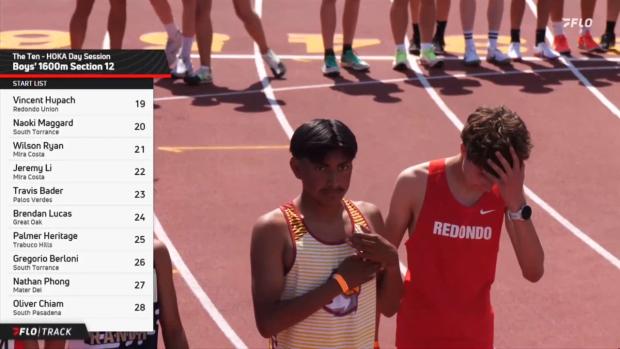 Open Boys 1600 Finals Section 12