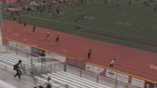 Boys Rated 300 Hurdles Finals Section 4