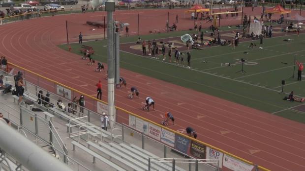 Boys Seeded 300 Hurdles Finals Section 1