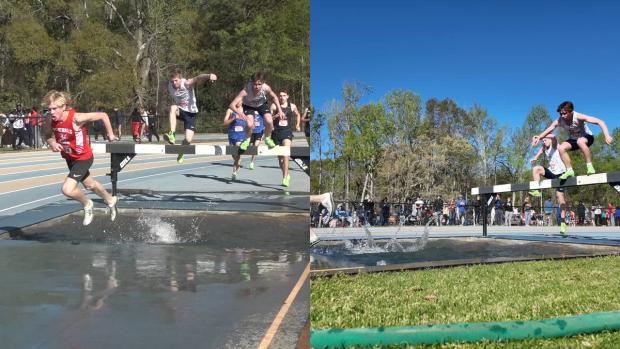 Boys 2K Steeplechase Finals Section 2
