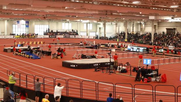 Girls 60 Hurdles Prelims Heat 4
