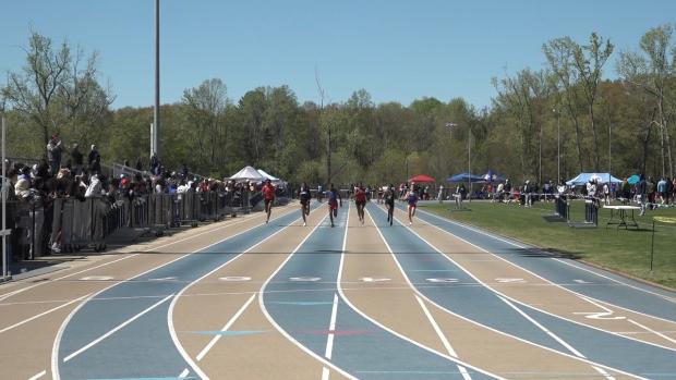 Girls 100 Finals Section 2