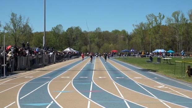 Girls 100 Finals Section 1