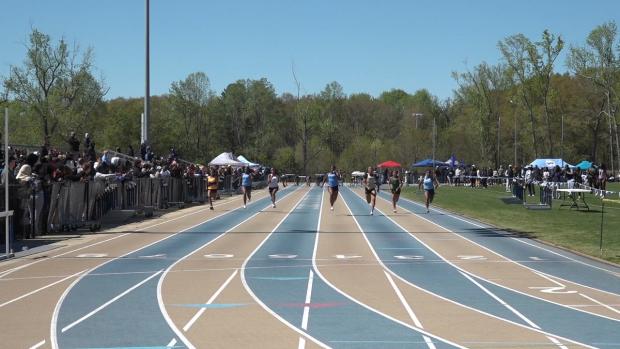 Girls 100 Finals Section 3