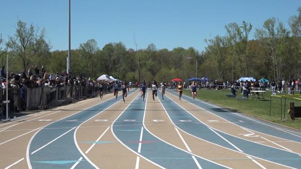 Girls 100 Finals Section 4