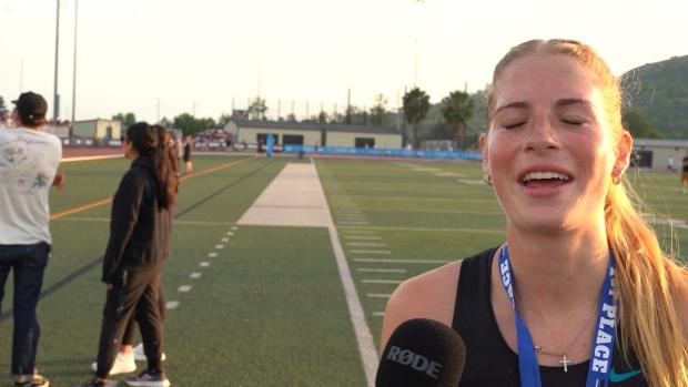 Braelyn Combe (Santiago) After U.S. No.1 800m, 2:04