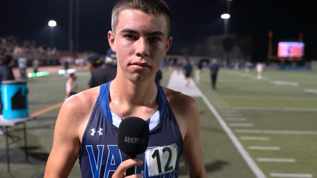 Ethan Locke After Running U.S. HS No.5 10K All-Time